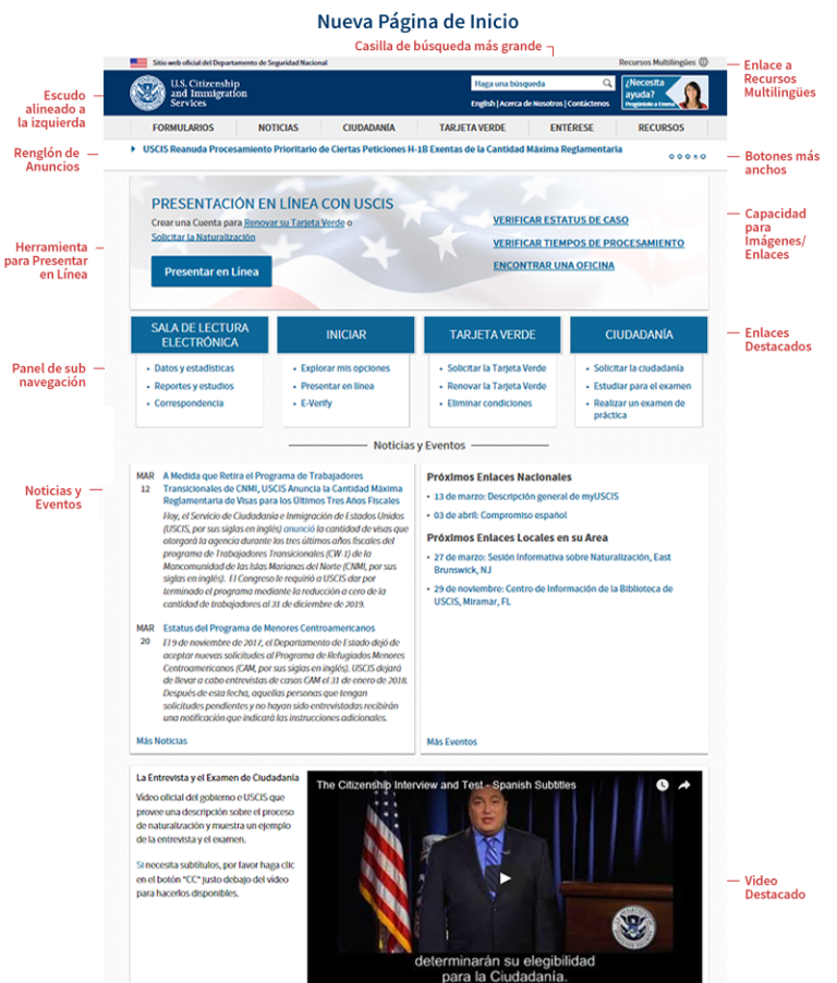 Próximamente: Nueva Página de Inicio y Encabezado de Nuestro Sitio Web