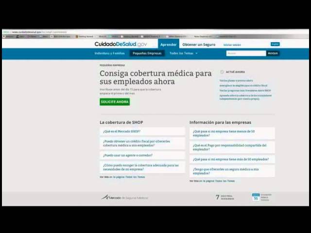 Crédito Tributario por Salud para Pequeñas Empresas