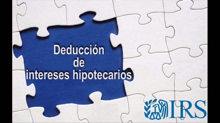 Deducción de intereses hipotecarios
