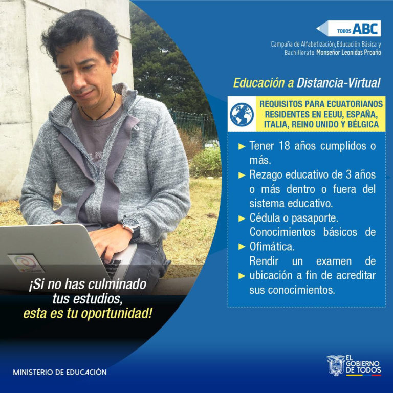 Consulado del Ecuador en New York: BACHILLERATO VIRTUAL