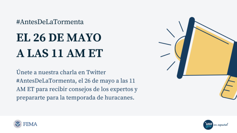¡Que la tormenta no te pille desprevenido! Charla en Twitter con expertos